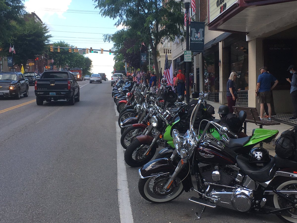 Lots and lots of motorcycles