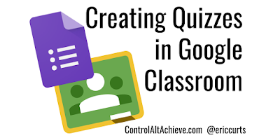 TCEA's tweet photo. Learn how to create SELF-GRADING quizzes in Google Classroom. 💯💯
https://t.co/i6MbBEzLPR @ericcurts #edtech #lrnchat #teachertwitter https://t.co/UgaDg8AlVb