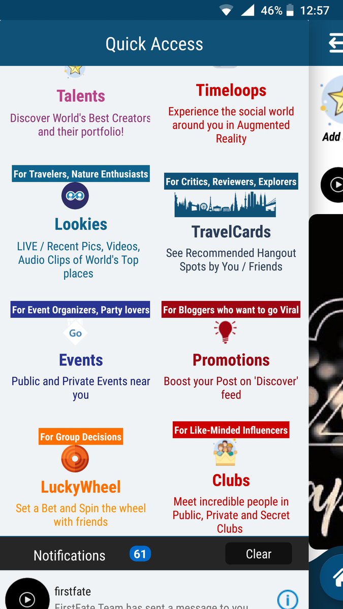 authentic_aman's tweet photo. FirstFate is more than a social network. It's a way of life. Short videos, talents, augmented reality just few of the amazing features.
App Made in India for Indians and the entire world. #tiktokbanindia #MadeInIndia #android #ios #firstfate
Get the app: https://t.co/c1aJ0BAAVw https://t.co/SOWZYys2Be