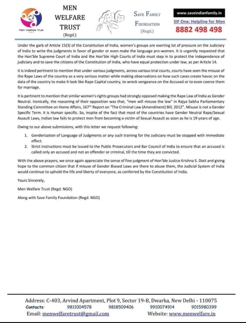 cskkanu's tweet photo. #JudiciaryCompromised
#JusticeCompromised
#FeministJudiciary
#Judiciary4Sale
Why the remarks on fraud women is removed
#WomenInFraud
@vaastavngo @SFFNGO @MenWelfare https://t.co/FerT7RpSyz