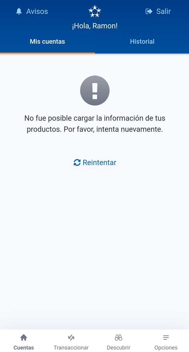 ramonper's tweet photo. @bancogeneral este es el error que sale en este preciso instante. https://t.co/ZMhtiHFgXA