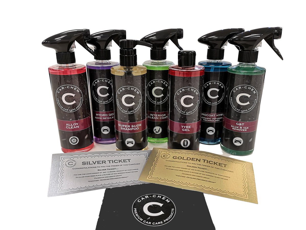 CarChem's tweet photo. 🔶Will You Get Our Golden Ticket In Your Order?🔶 - https://t.co/iflRpfJ5fD https://t.co/qgGEwHkdoq