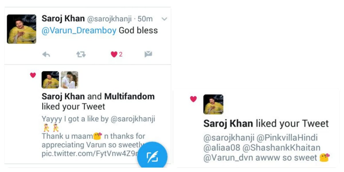 Varun_Dreamboy's tweet photo. Still can't forget this precious reply 😢
We lost one more gem😔
RIP Saroj Khan Ji 😔💔
#SarojKhan https://t.co/yto8JUgtoz
