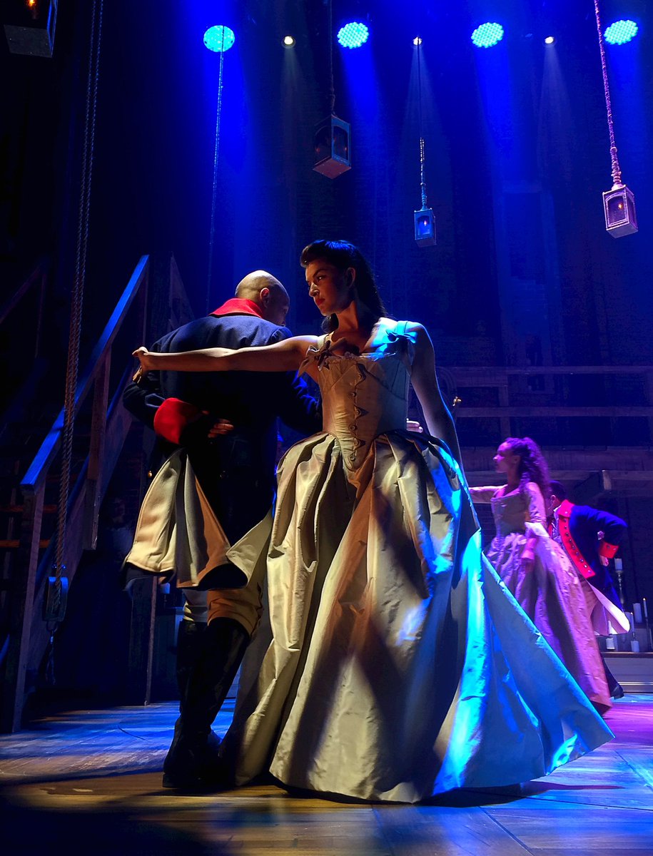 DavidKorins's tweet photo. Can we take a moment to appreciate these gorgeous dresses by @HamiltonMusical costume designer @paulgtazewell https://t.co/dADN2MBQs1