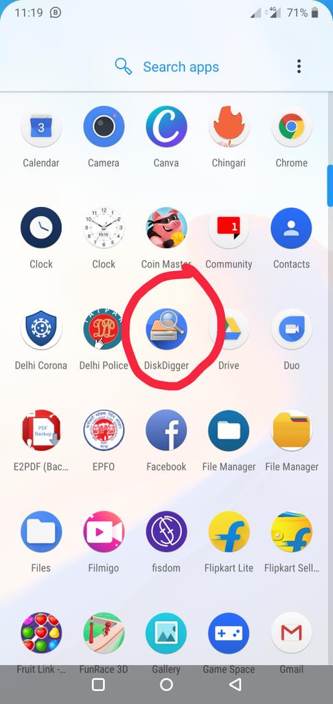 harishbacha's tweet image. @drmonika_langeh ji plsss don&apos;t take tension just installed #Diskdigger  app from Google play store after installation you just start basic button on this app you will recover all your photos from your phone🙏🙏