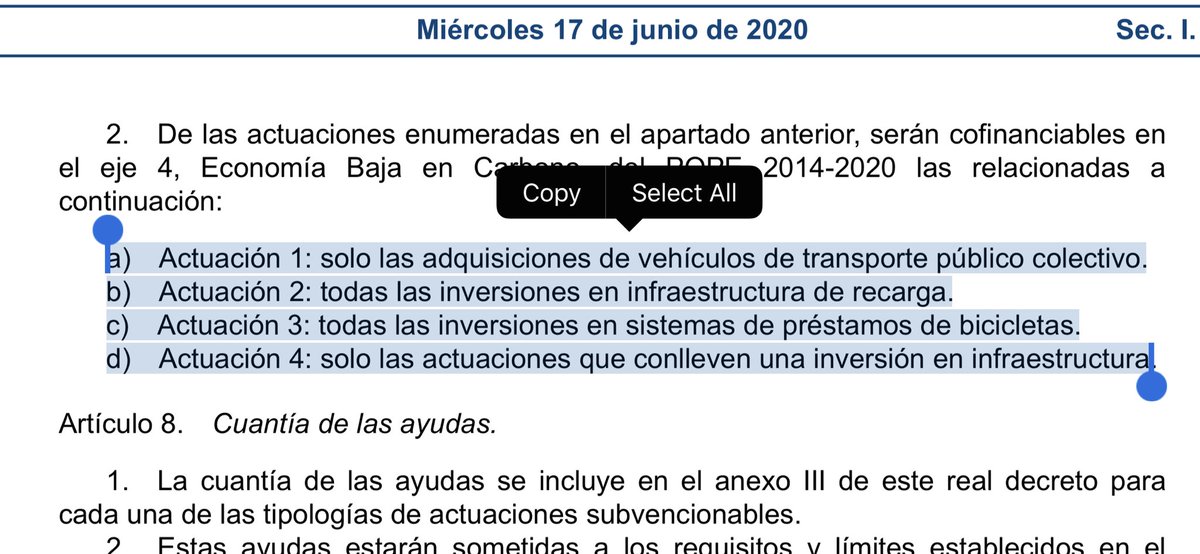 RedCiclistaMad's tweet photo. @Teresaribera @locodelpelorojo @IDAEenergia Qué cuajo, Teresa.
➡️3.750 mill€ para coches
➡️100 mill€ para #Moves2, de los cuáles:
- hasta 70% ayudas a compra de cocheléctricos particulares
- hasta 60% ayudas para estaciones de carga
- CERO € a ayudas para bicis particulares
- mínimo 10% en ayudas movilidad al trabajo https://t.co/Y6d9LzQBW0