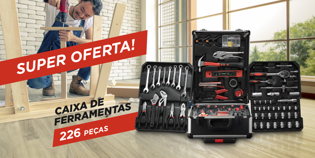 FridealsP's tweet image. 📣 Super oferta! Caixa de ferramentas com 226 peças agora € 79,99 Não espere mais e compre o seu em nosso site! 

👍 bit.ly/2NV9njK 

#toolsbox #ferramentas #fridealsportugal #caixa #trolley