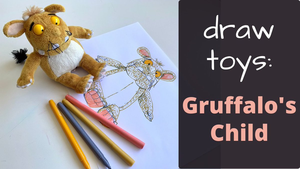 ColourWheelArts's tweet photo. https://t.co/2MfIJzlmjs Do you know any children wh like the Gruffalo? Share this tutorial with them 😀 #Gruffalo #drawing https://t.co/Z1b6N1POmK