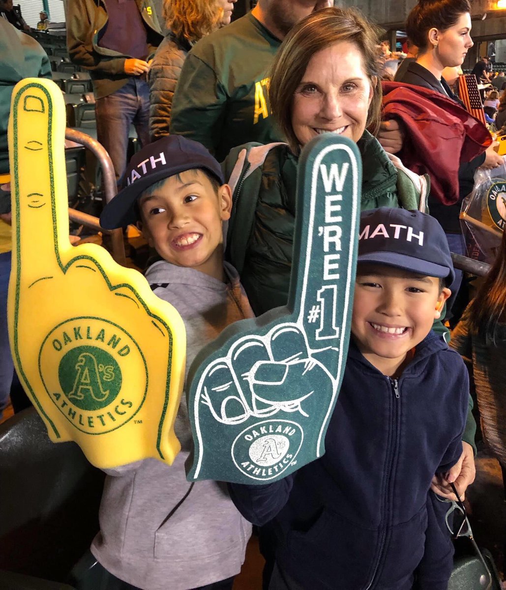 TyrenePamstein's tweet photo. @keiko_sono π Mine too. That was also the first time the boys went to a baseball game. Mini called us the #mathscots. π Great day all around. π https://t.co/pi8dkkHXs8