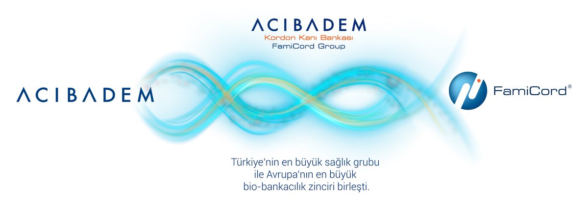 Türkiye'nin lider sağlık grubu Acıbadem ile Avrupa'nın en büyük bio-bankacılık zinciri Famicord Group birleşti. Böylece Türkiye'nin Kordon Kanı Bankacılığındaki en prestijli kurumu ortaya çıkmış oldu. Acıbadem Kordon Kanı Bankası Famicord Group, geleceğinizin yanında.