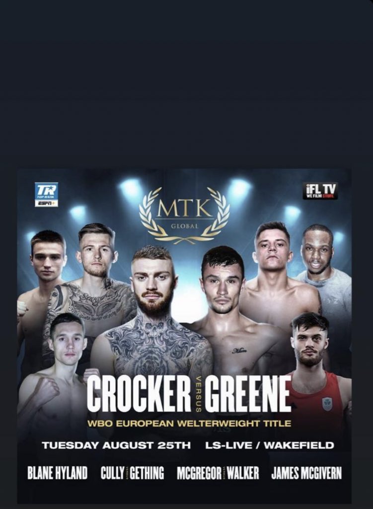 LeeMcGregor3's tweet photo. August 25th we go back to work. Buzzing to get back in the ring and get myself ready for a massive 2021👊💥⚡️  #TeamMcGregor https://t.co/Mxq63YqnBz