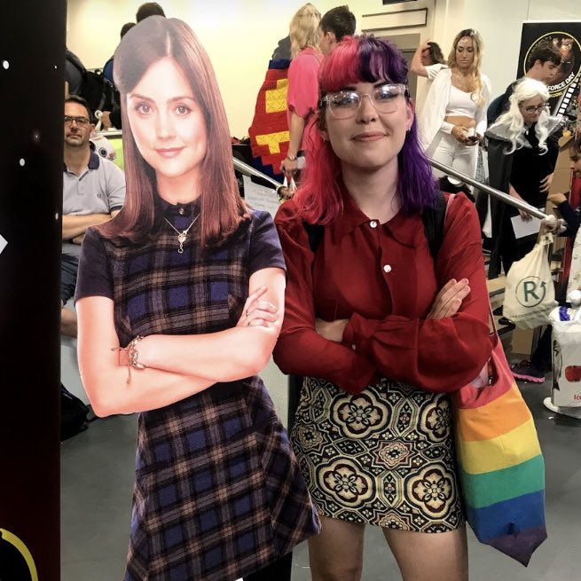 thrtnthdctr's tweet photo. hi i’m amy !! my pronouns are she/her and i’m not sure how long i’ve been watching, it’s honestly just always been a part of my life ! #WeAreTheDoctor https://t.co/k7satadVFT