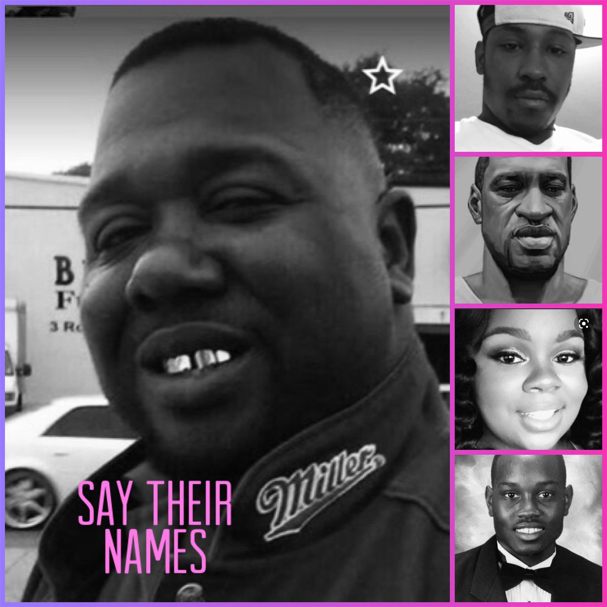 AuthorJoeNBrown's tweet photo. Keep Marching 🏃🏽🏃🏽♂️, Keep Protesting 🗣, Keep Resisting until there is #PeaceOnTheLeft and #JusticeOnTheRight. The #BlackLivesMatter Movement is about 🚔 injustices and #PoliceBrutality.
#SayTheirNames ~ #MikeBrown #RayshardBrooks #GeorgeFloyd #BreonnaTaylor #AhmaudArbery ....... https://t.co/Sqkt6OPpLD
