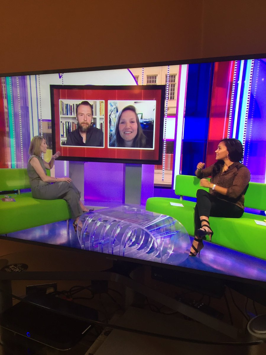 CheltenhamIFF's tweet photo. Great to see @simonpegg on the @BBCTheOneShow tonight - thank you so much for your support Mr Pegg of our Festivals. #cheltenhamiff https://t.co/PiDcS3fGto