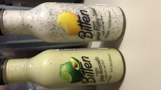koala_crazy6's tweet photo. I received two Bitten salad dressings for free! I thought the Avocado Lime dressing was too sour and the Lemon Poppy Seed dressing was too sweet I look forward to trying other flavors!  #BittenBites #BittenSaladInspo #contest #complimentary @bittendressing @influenster https://t.co/QRWBztOOWU