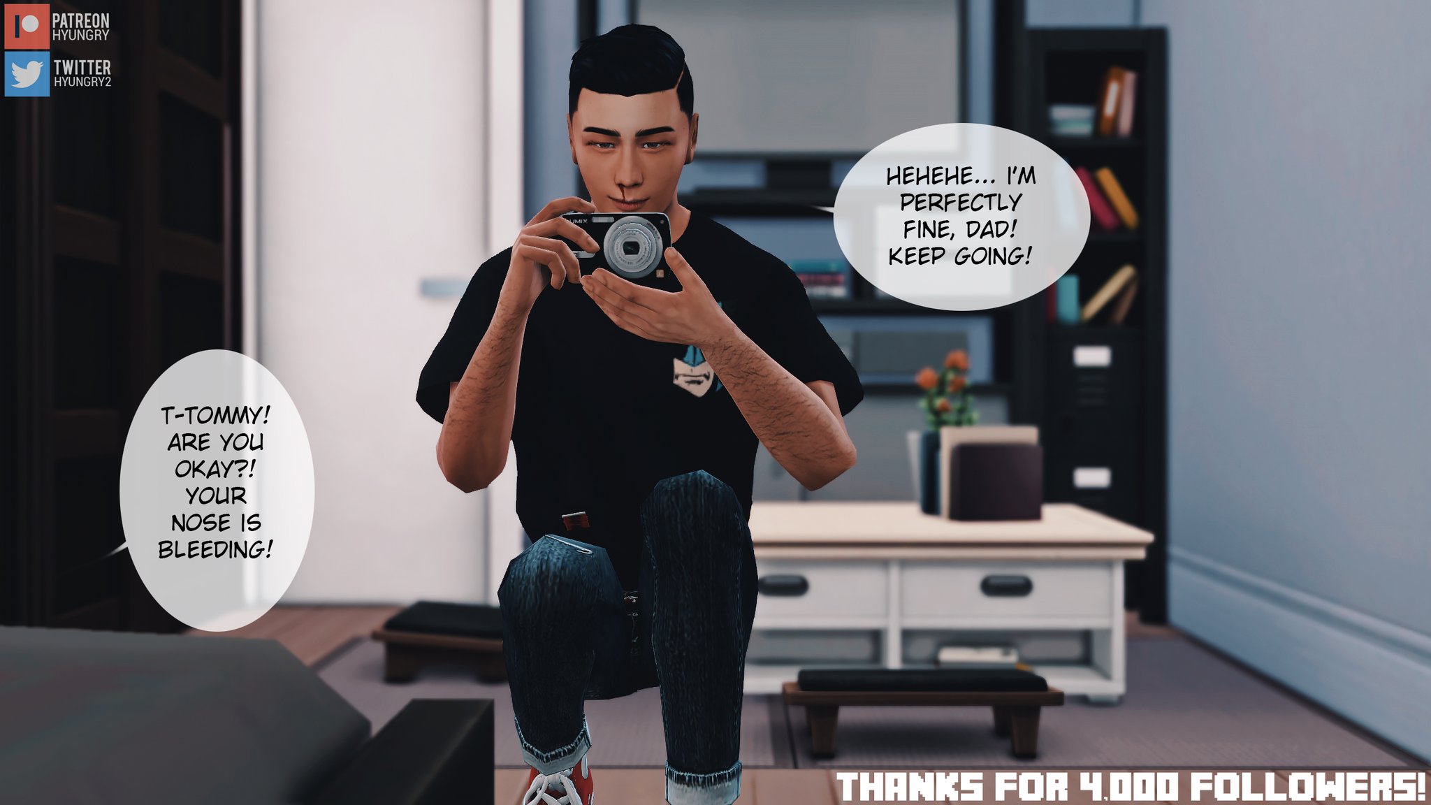 hyungry on Twitter "Thank you for 4,000 followers! 🤧🎉 I've told Tommy