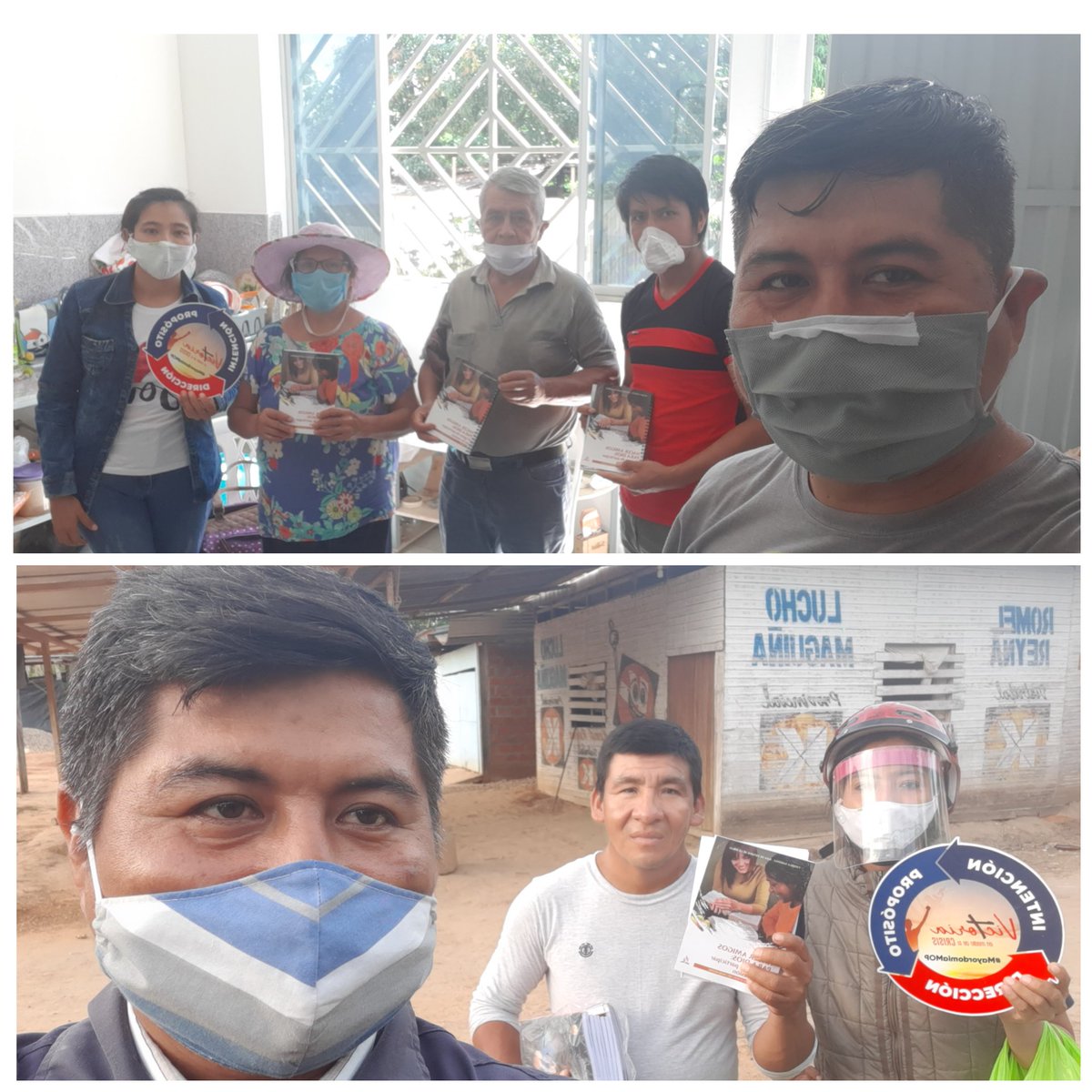 marlon_mamani's tweet photo. #VisitacionIPD Visitando a nuestros hermanos y entregando sus folletos #ESAdv #DMNeshuya #MOP 
Una familia que estudia, es una familia que crece.
#ConectadosConElDiscipulado @HeyssenCordero @PrEudisVasquez @mcoaugarte @Pr_JavierTorres @AdventistasMOP https://t.co/WGQ86DPzAl