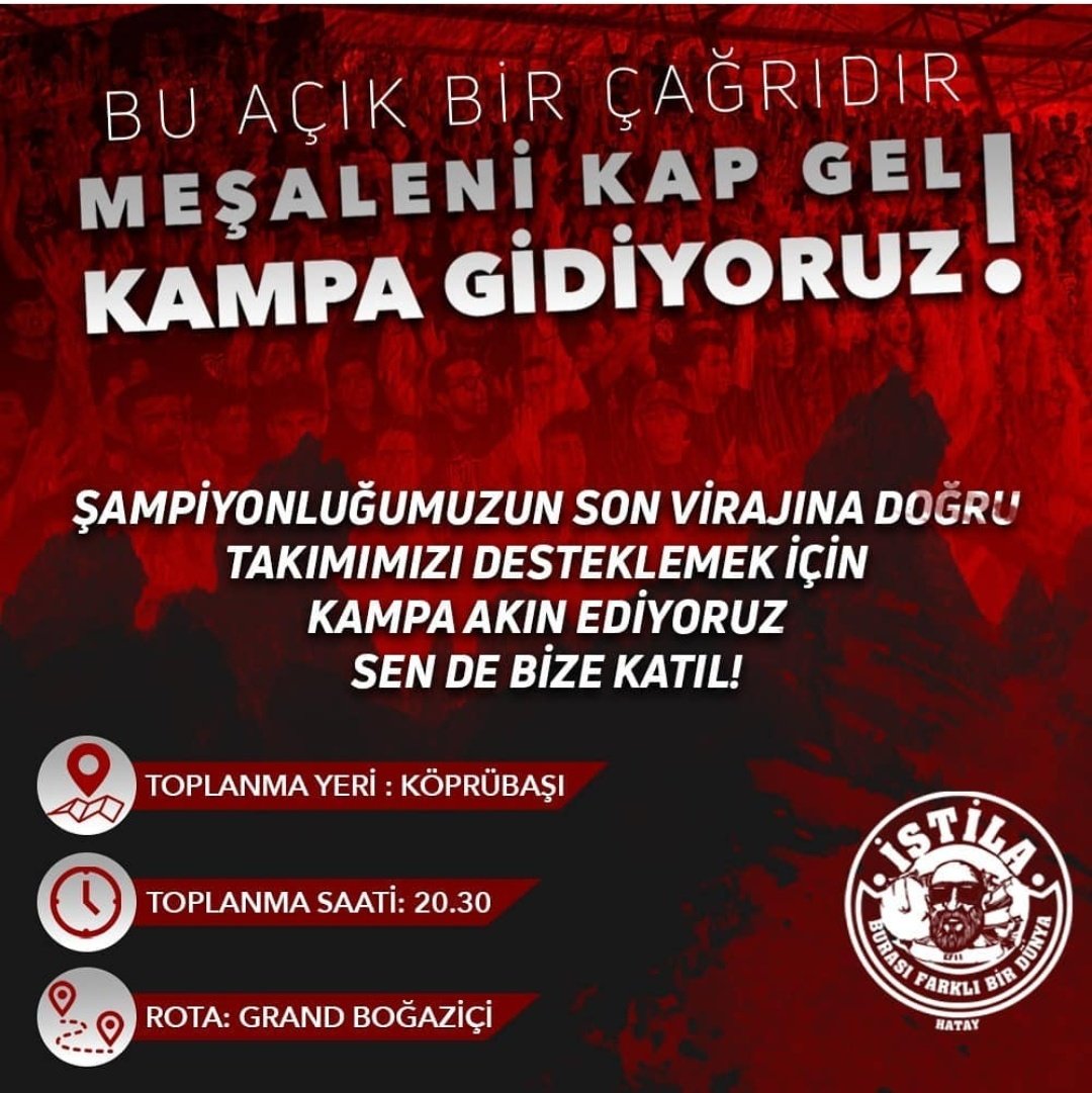 #inandıkgeliyoruz
Başka Hatayspor yok!!