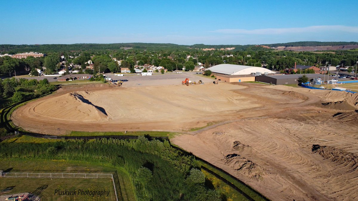 VRecreation's tweet photo. MECC Construction Update:

This week we finished our soil corrections under the building foot print. Again, no surprises. Testing continues and has passed with flying colors! Additionally we will be starting Geo Piers and site utilities next week so our work continues on schedule https://t.co/GTJpCoQ5gu