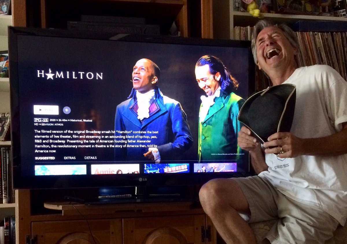 TwoPeopleTweet's tweet image. #Hamilfilm I was in the room where it happened- Burr planted a Whoopie cushion under Jefferson’s seat.