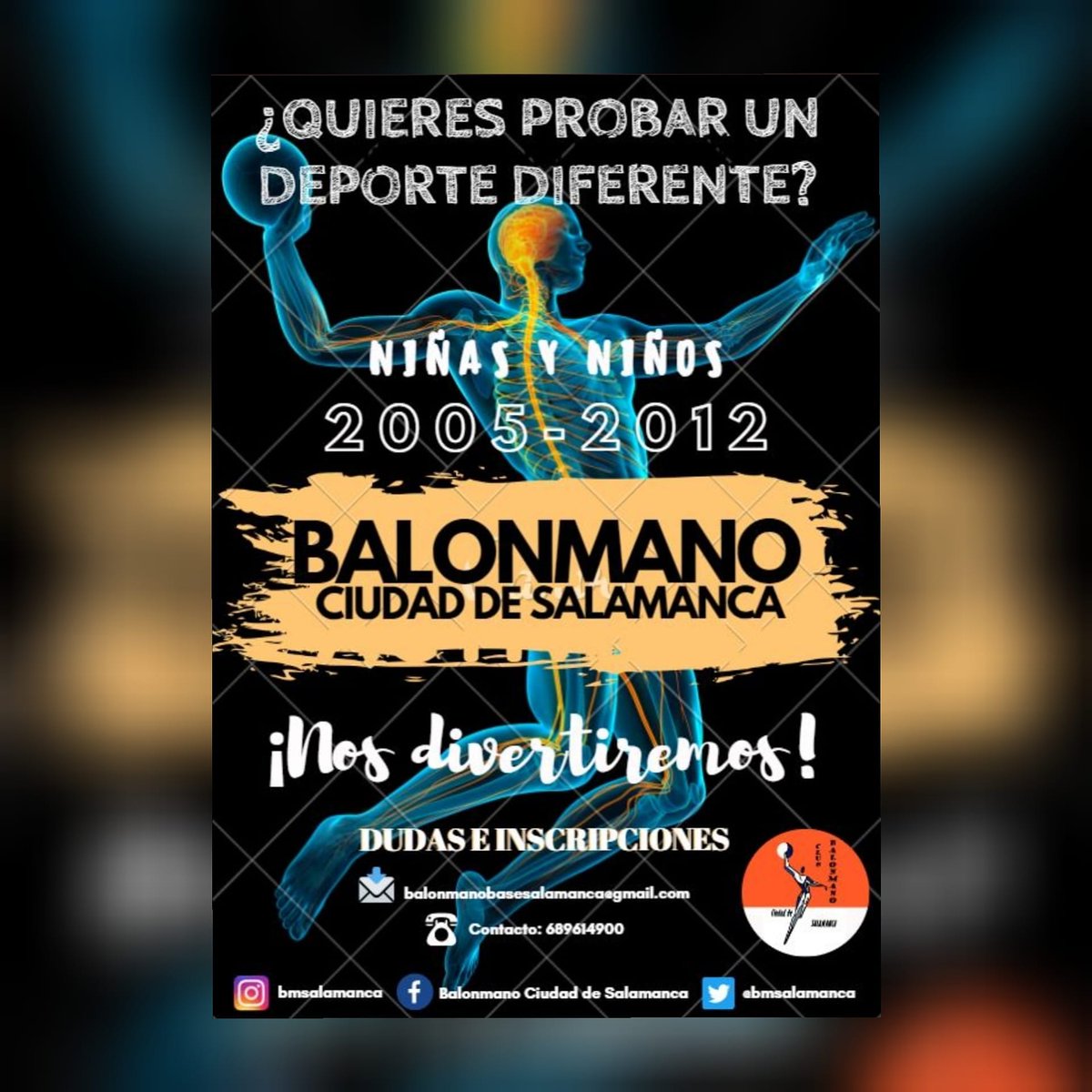 Te Esperamos!!! 💪🤾