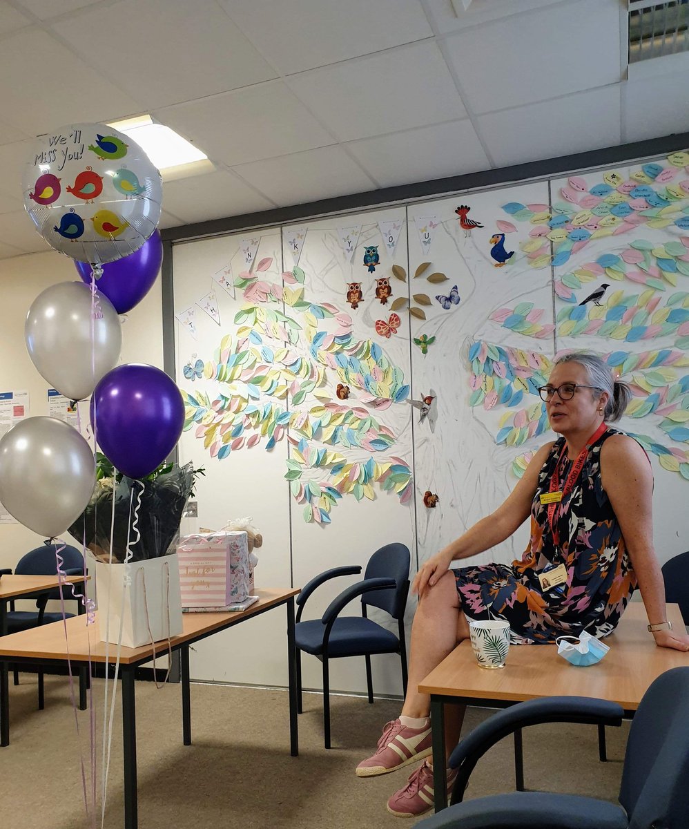 AndieGooding's tweet photo. Thank you to my amazing colleagues and friends at @DerbyshirePath @UHDBTrust for making my final day emotionally memorable. Its been a wonderful 18 years x https://t.co/fSLvWcPs5E
