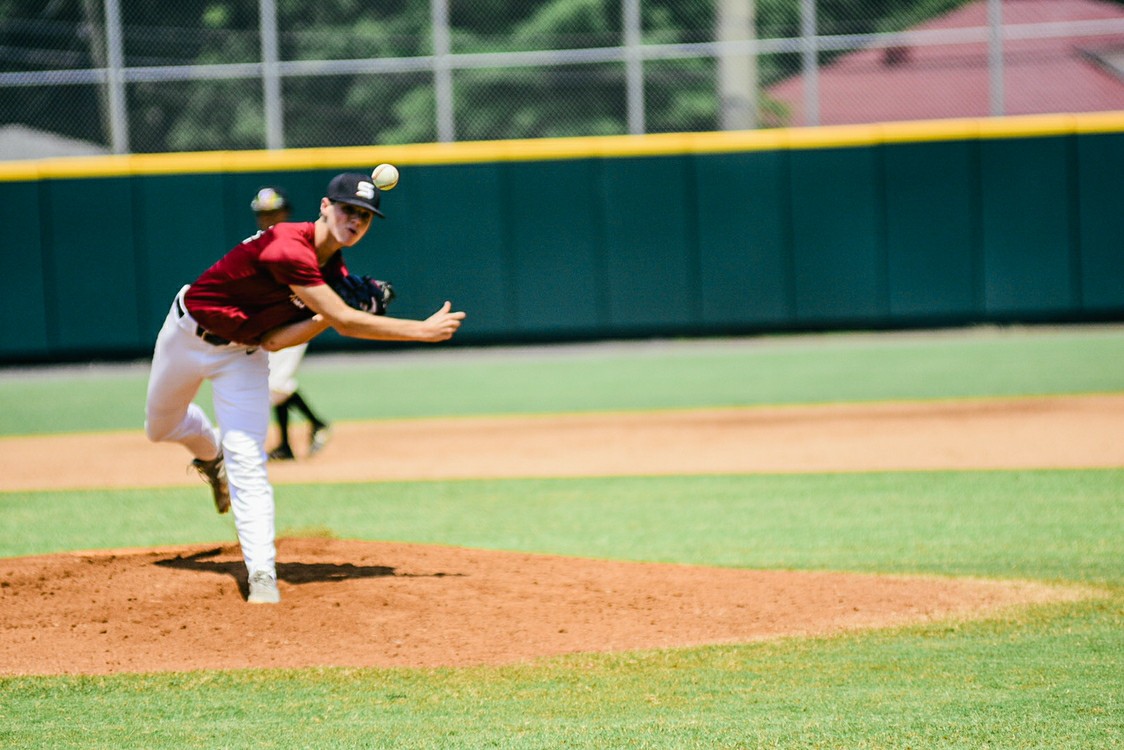 tricitytourneys's tweet photo. Robbie Boykin (2021 - St. Christopher) with a 1-2-3 inning of his own, topping out at 82mph. The game is still tied at 1 as we head to the 3rd. #TriCityTourneys https://t.co/eqNrnxR2Nx