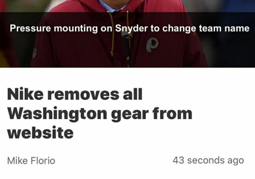 IIYCfamily's tweet image. I can feel change in the air! #ChangeTheName @pepsi @pepsico where you at? Come on in, the waters warm.⁣
⁣
Via @dallasgoldtooth 😂⁣

#NativeMascots #WashingtonRedskins #Racism