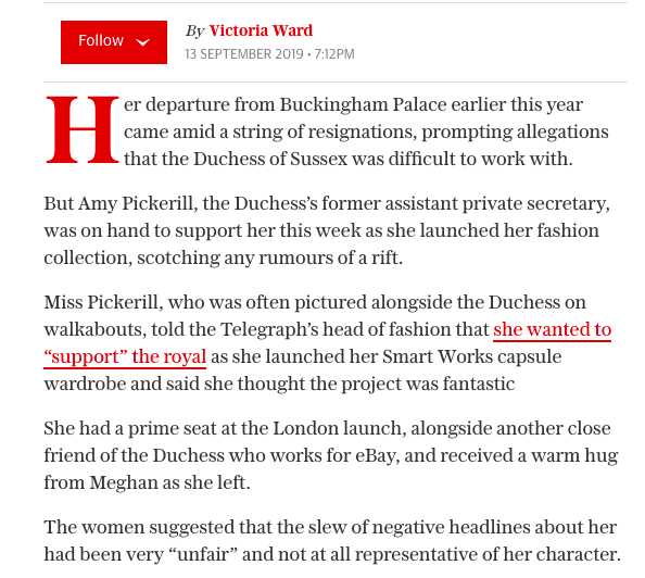 And then there's Amy and Samantha, where the tabloid rats have repeatedly lied about the reason of their departures as well as the timing of their resignations.