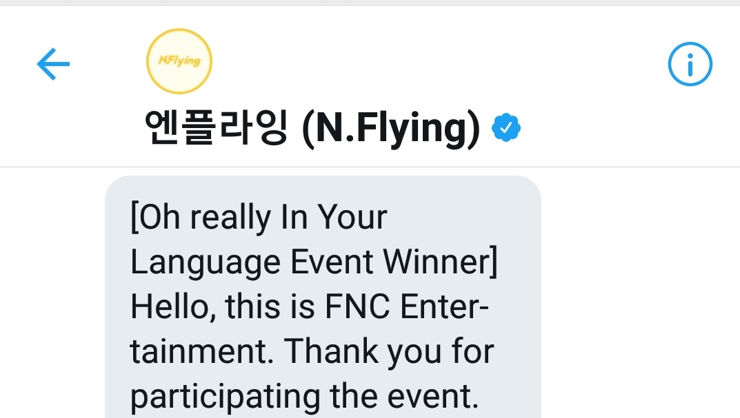 aldanagonzalezf's tweet photo. No saben la felicidad que tengo! Muchas gracias @NFlyingofficial โคโคโค๐ญ
#NFlying #Ohreally_InYourLanguage https://t.co/UfBEOIpy4z