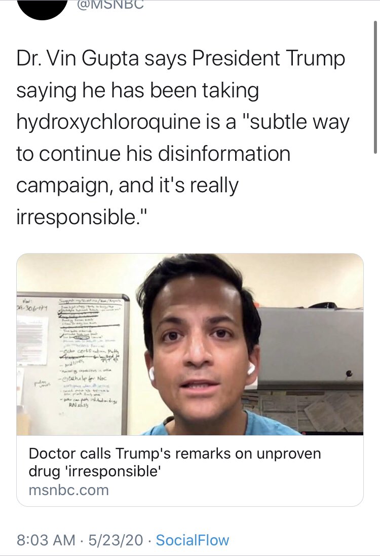  @MSNBC was also a prime offender, along with whoever this doctor they brought on was.