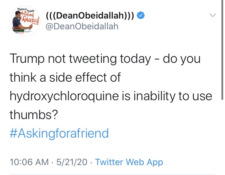 I feel like  @DeanObeidallah is quickly becoming a fixture of these threads. You guys can’t understand how much it means to me to have a reliable, four-picture-square-bad-take kinda guy around.