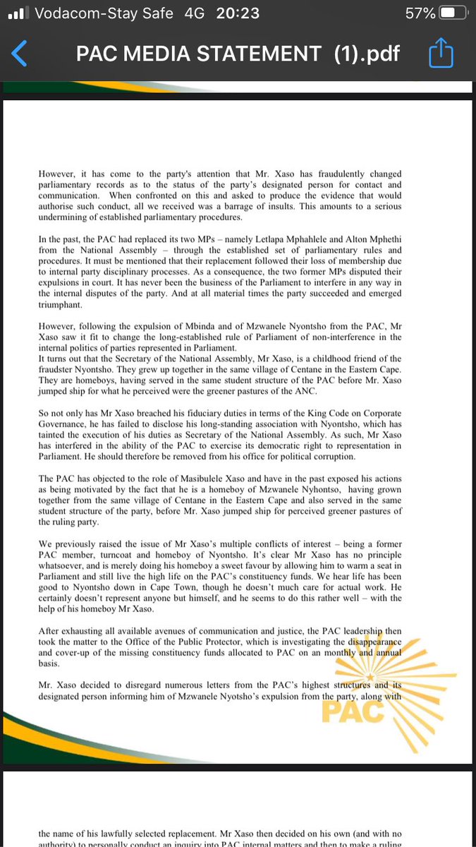 DigashuJustis's tweet photo. Official PAC of azania media statement for immediate release @k_narius @pac_youth @PACofAzaniaa @IOL @malungelob @TheCitizen_News @SowetanLIVE @dailysunsa @dailymaverick @SundayWorldZA @SundayTimesZA @ewnreporter @eNCA @SABCNews https://t.co/sBXgI64PTE