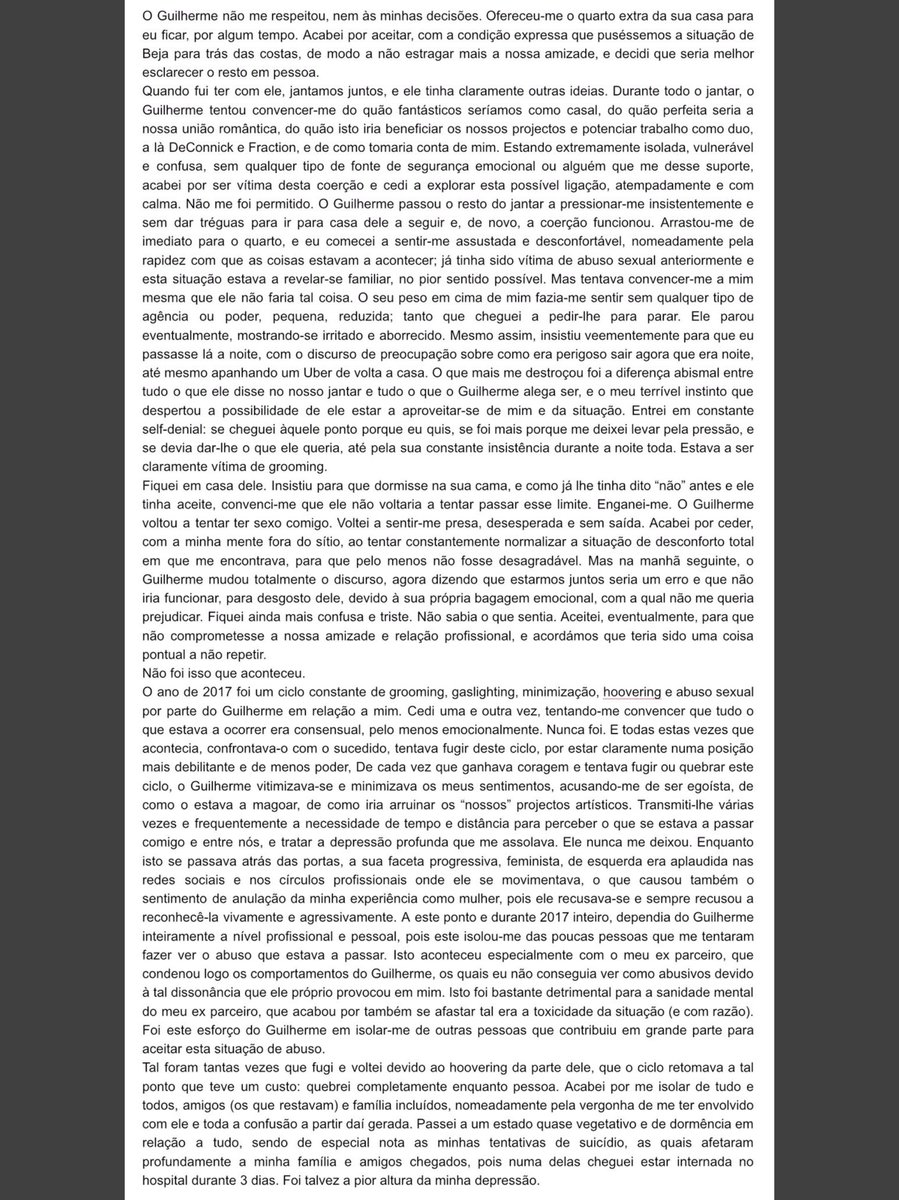abatatazul's tweet photo. Pelo grande apoio e palavras encorajadoras que tenho recebido até agora, ganhei finalmente coragem em falar. Na thread, Segue também o meu statement completo, com link para documento com mais detalhes. https://t.co/Z3dWrKlbZQ