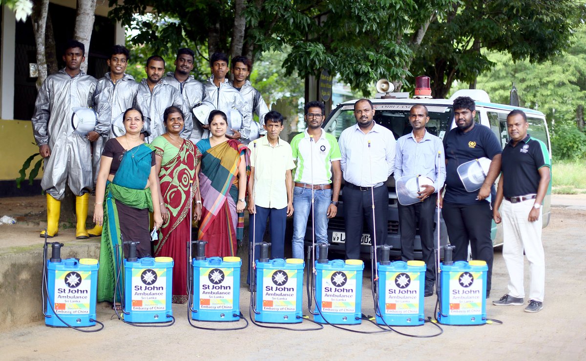 SJA_colombo's tweet photo. Disinfected Kosgama sumeda vidyalaya to prevent the spread of coronavirus
කොස්ගම සුමේධ විද්‍යාලය විෂබීජ හරණය කිරීම https://t.co/nxIxLAlXEE