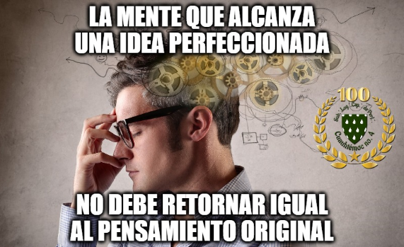 SLCPC4's tweet photo. «La mente que alcanza una #idea perfeccionada, no debe retornar igual al #pensamiento original.» #Cuauhtemoc4 https://t.co/3pxW1qrX9F