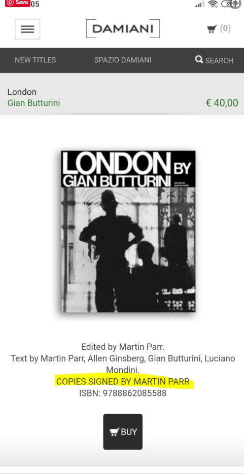 Oh yeah. Also ask him if he was really concerned about the racism in the book why his publisher is STILL selling Martin Parr signed copies? See for yourself.  @louis_little