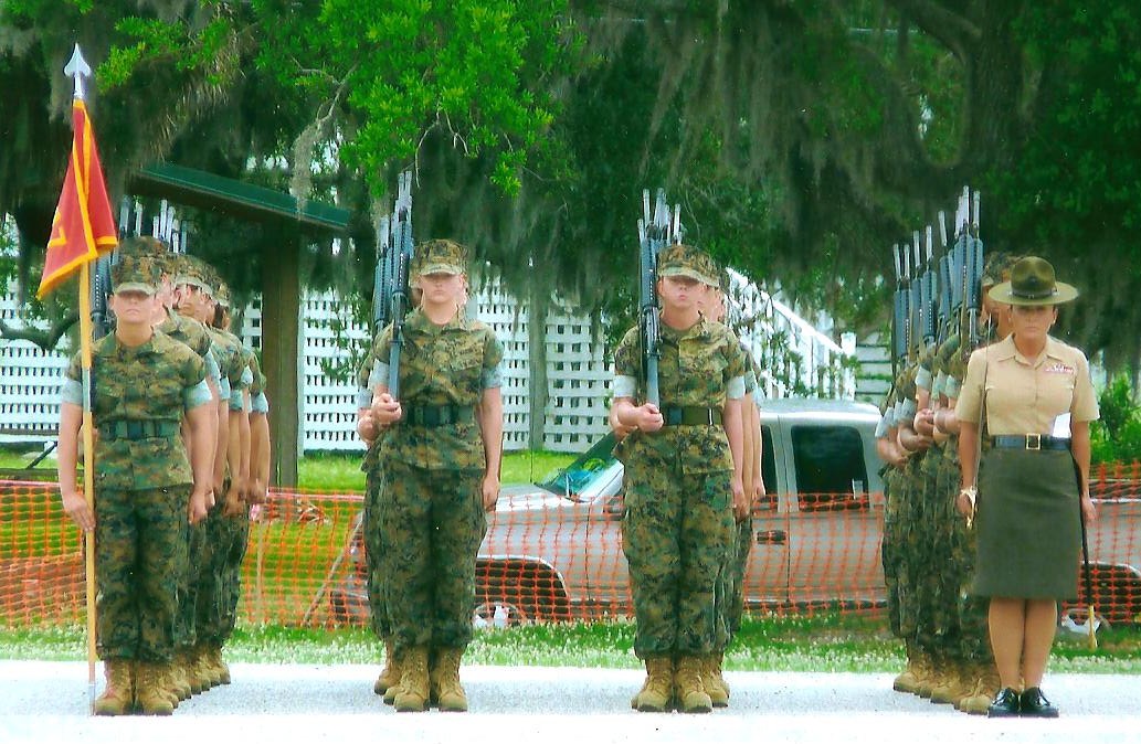At the time, I had two options: stay in or get out. I decided to stay in & embark on a mission to empower my Marine sisters. This is why I became a Drill Instructor. My young Marine sisters needed to know what they were up against and if there were going survive.