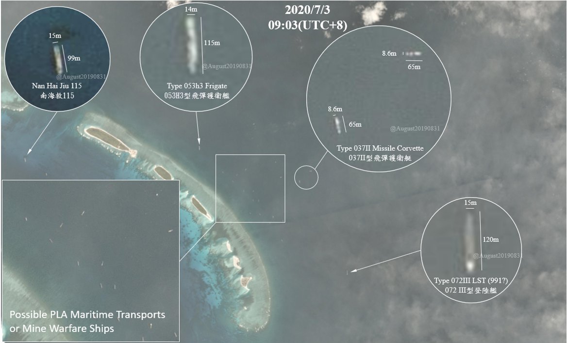 August20190831's tweet image. 2020/7/3
#SouthChinaSea #ParacelIslands
#MilitaryExercises-HN0059
#南海 #西沙群島 
#軍演-瓊航警0059