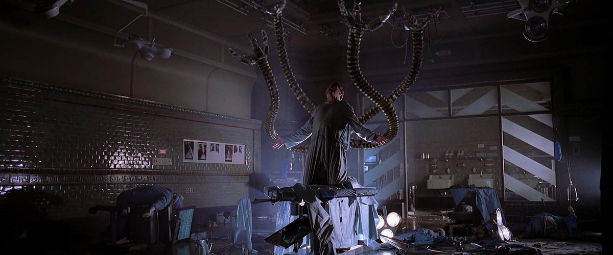 Доктор отто октавиус человек паук 2. Отто октавиус человек паук 2. Доктор осьминог человек паук 2. Альфред молина отто октавиус доктор осьминог. Человек паук доктор осьминог фильм.