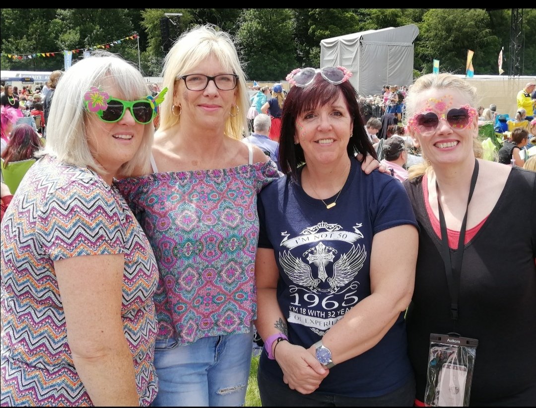 SaltFiona's tweet photo. Brilliant #lockdownfest2 tonight so far. Some pics of Let's Rock Scotland last Yr. No idea who dinosaur, honey monster or old guy are but they were living their best life that day. https://t.co/Vfa8e3OSXf