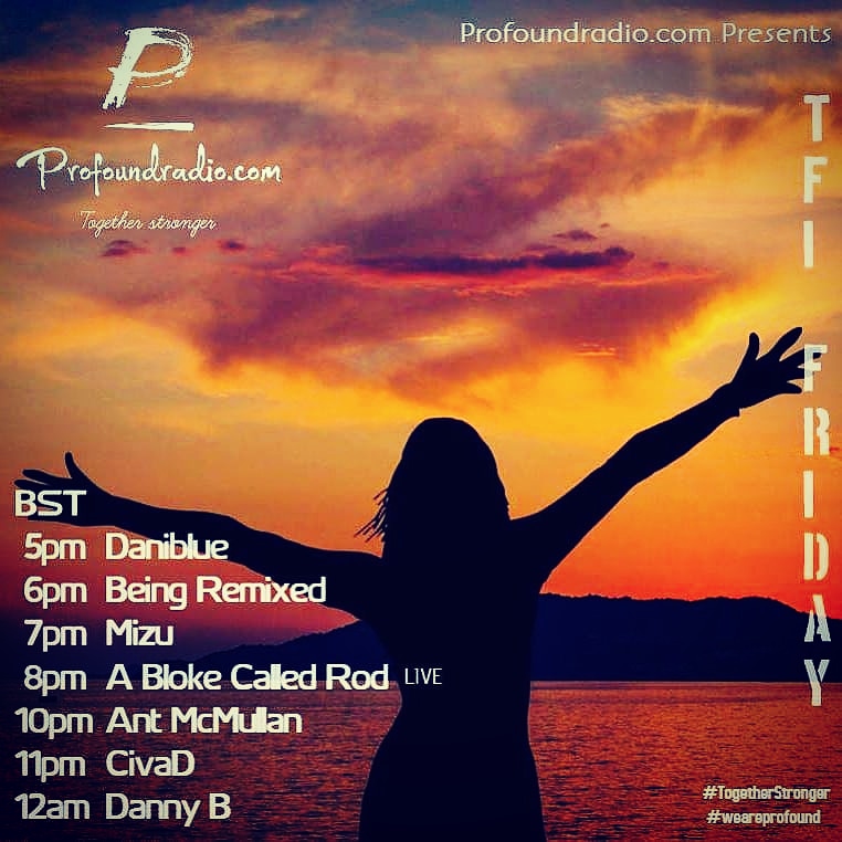 ProfoundradioC's tweet photo. LIVE 8-10PM https://t.co/tEF4Kq01Yv private chat room https://t.co/X0qPtVDMcz
#togetherstronger #profoundsound #deephouse #deephousemix #deephousetech #house #weareprofound #deephouse #deephousemix #deephousetech #house https://t.co/sEpfl8wpjH