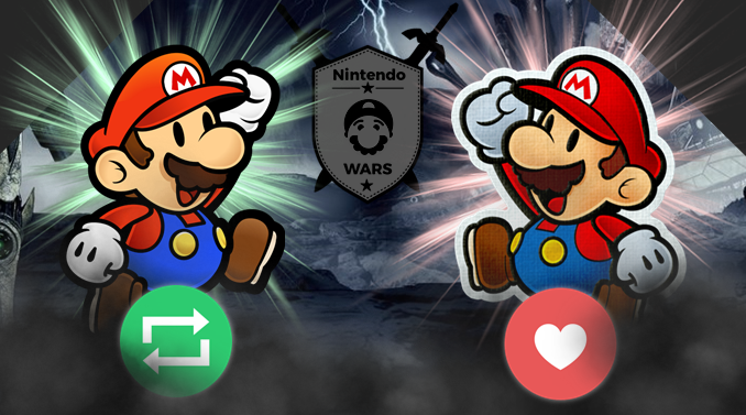 Nintenderos's tweet photo. Nintendo Wars@Twitter: Juegos de Paper Mario: Ronda 2: Enfrentamiento 2: Asalto 1:

➡ RT = Voto para Super Paper Mario
➡ MG = Voto para Paper Mario: Color Splash

¡Que comience la batalla! - https://t.co/NGENBhAYQ9 https://t.co/qrKIFsyKcH