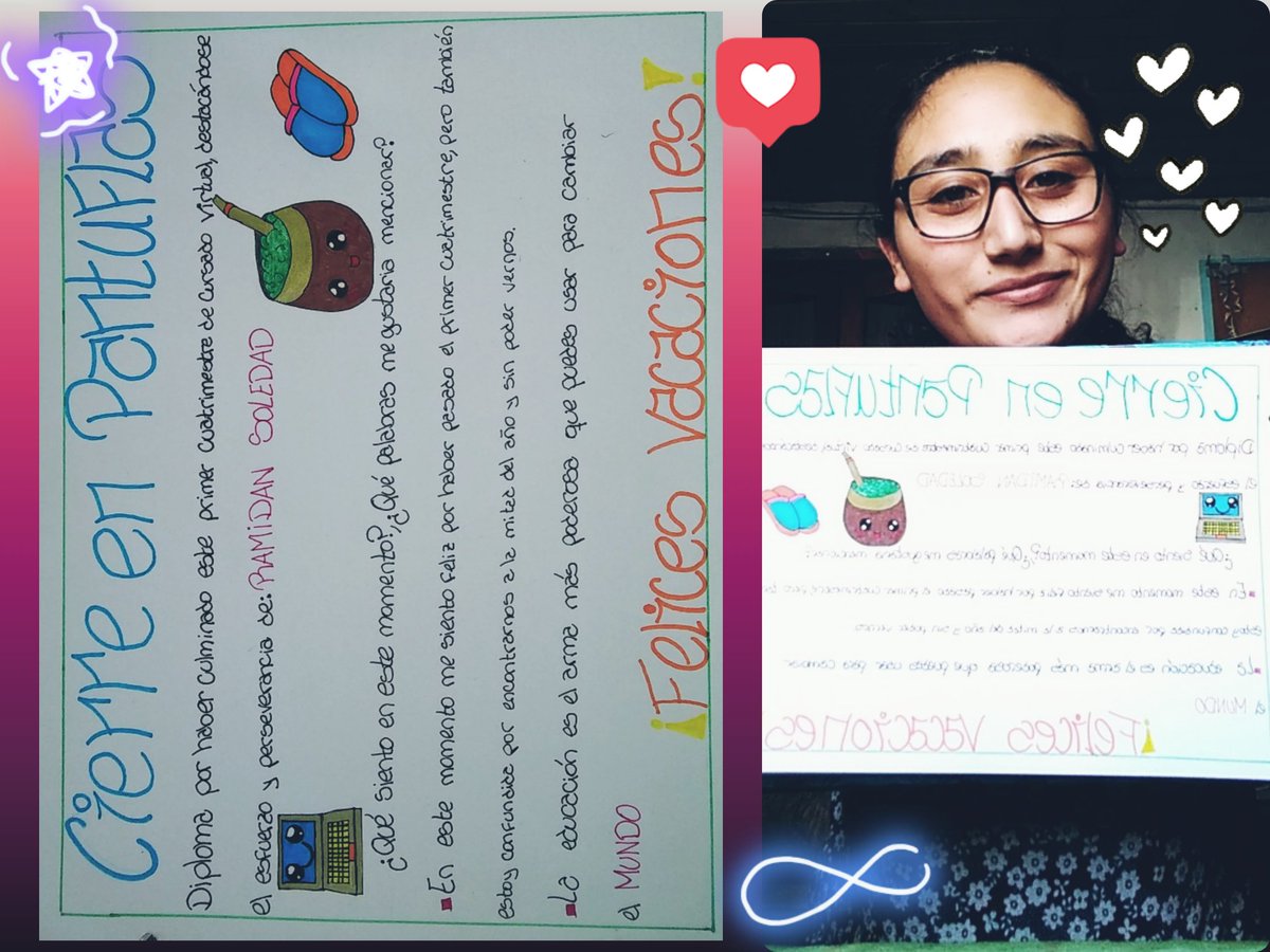 SRamidan's tweet photo. #CierreEnPantuflasIFD 
Feliz de terminar el primer cuatrimestre 💃😅 pero a la vez triste 😭 por qué extraño la escuela, las charlas locas 🤪 con mis compañeras 😝  y las clases 🙄✌️.. gracias profe @Flor_Juarez  por el apoyo y la paciencia que ha tenido con nosotros 😁 https://t.co/kCXa6Hy1eS