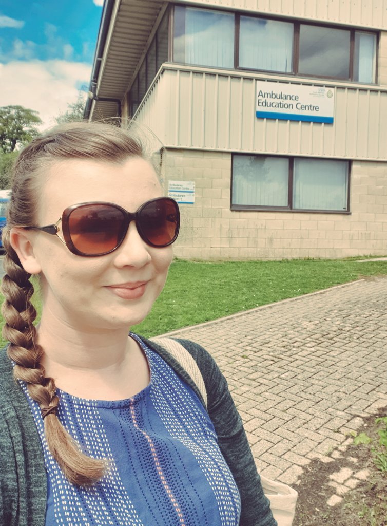 jemarkerson's tweet photo. Derriford! 🚑 Many years ago I started my @swasFT life with my driving course here... Never imagined I'd be back as a @UWEPara Lecturer bringing OSCEs to the students! #UWEflyingfaculty #HigherEducation #timeflies https://t.co/cyz3SCxYJ7