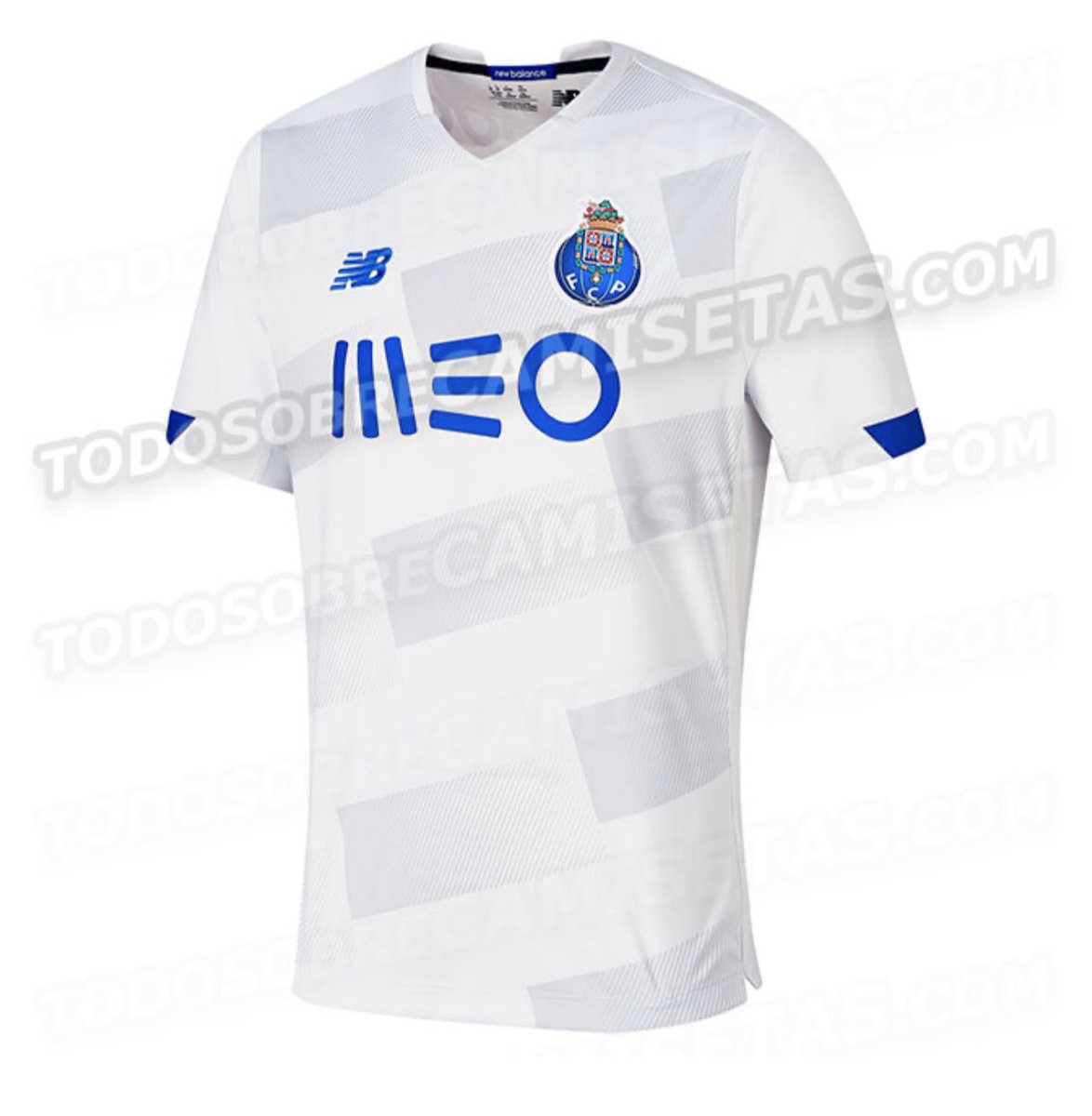 Segundo e terceiro equipamento do FC Porto para a próxima época