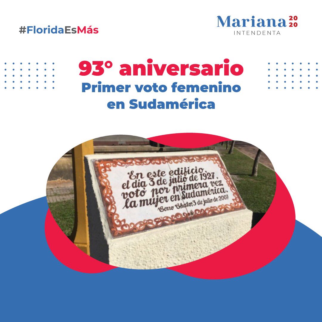 Hace 93 años, un 3 de julio de 1927, Uruguay se convertía en el primer país de Sudamérica en reconocer el derecho al voto a las mujeres. Hace 93 años el mundo empezó a ser un lugar más justo, logrando un paso importante en la conquista de derechos.