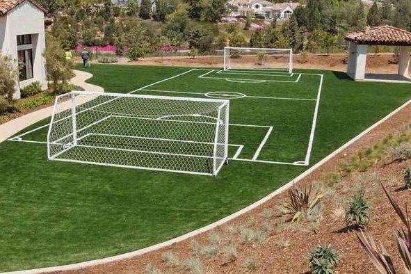 El jardín de todo futbolero sueña.