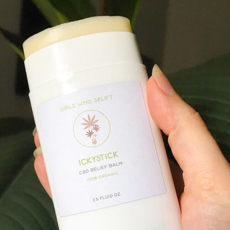 GirlsWhoSplift's tweet photo. #ICKYSTICK #CBD #SALVE
$30 2.5 oz
$10 0.5 oz travel size

Order at https://t.co/arct9MI1p3 https://t.co/2uwrclKhQl