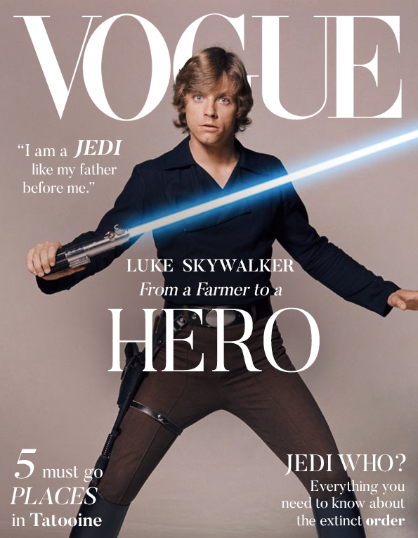 i was boring so i'm making vogue covers for star wars charactersi dont know if it will flop but at least i'm having fun doing it